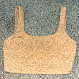 Cute and very soft crop top tank top